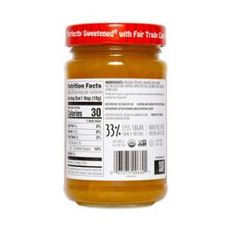 Organic Premium Fruit Spread, Peach