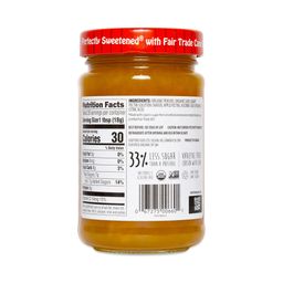 Organic Premium Fruit Spread, Peach