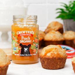 Organic Premium Fruit Spread, Peach