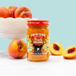 Organic Premium Fruit Spread, Peach