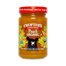 Organic Premium Fruit Spread, Peach