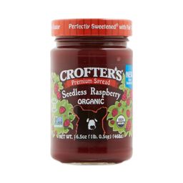 Organic Premium Seedless Fruit Spread, Raspberry
