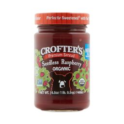 Organic Premium Seedless Fruit Spread, Raspberry