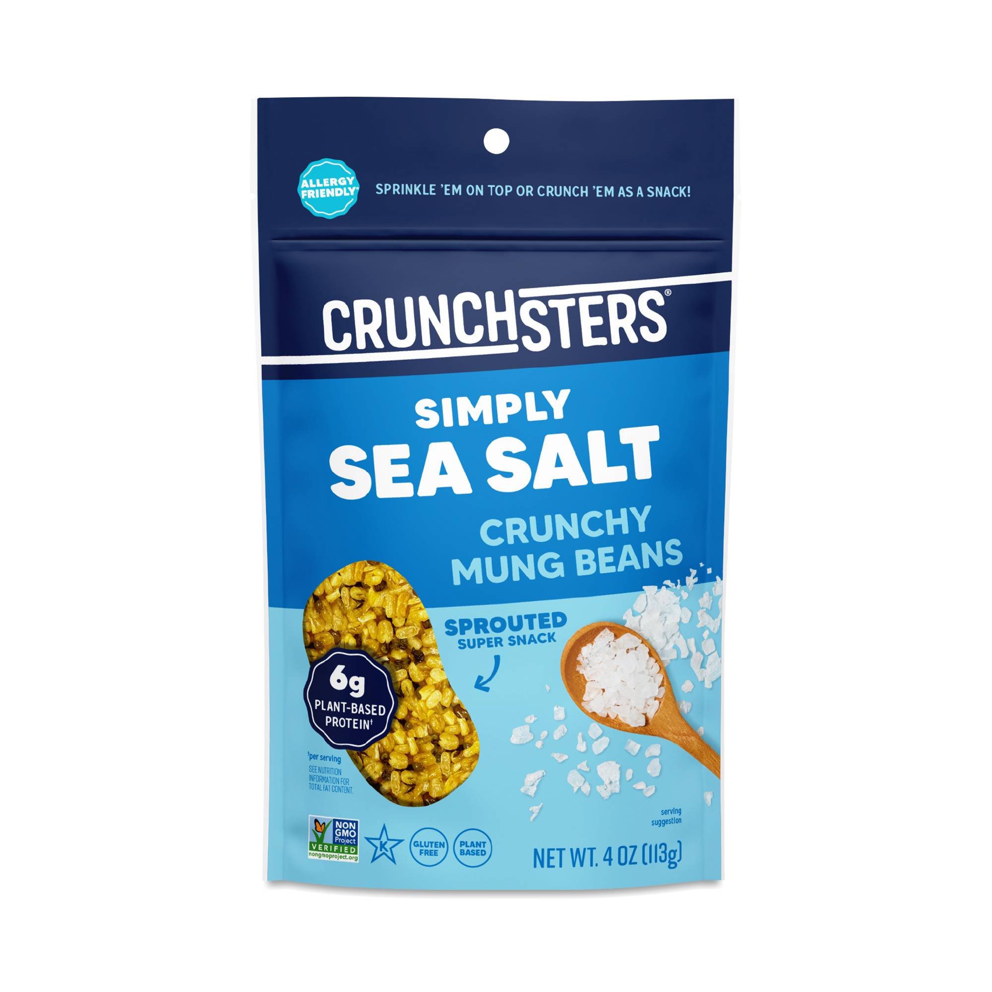 Crunchy Mung Beans, Sea Salt