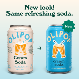 Prebiotic Soda, Cream Soda