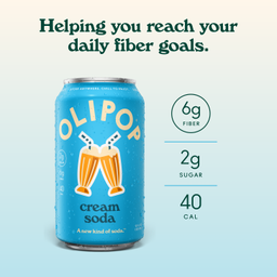 Prebiotic Soda, Cream Soda