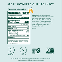 Prebiotic Soda, Cream Soda