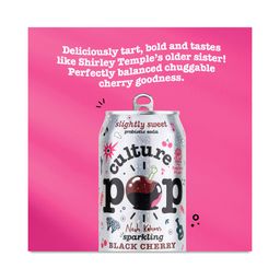 Probiotic Soda, Black Cherry