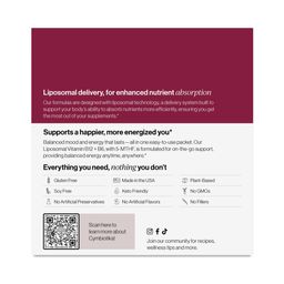 Liposomal Vitamin B12 + B6, Berry