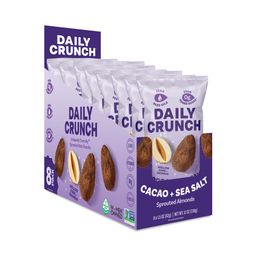 Sprouted Almonds, Cacao & Sea Salt Snack Packs