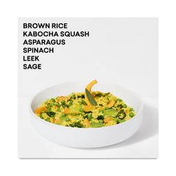 Harvest Bowl, Herbed Squash & Asparagus Risotto