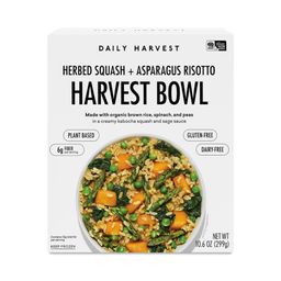 Harvest Bowl, Herbed Squash & Asparagus Risotto