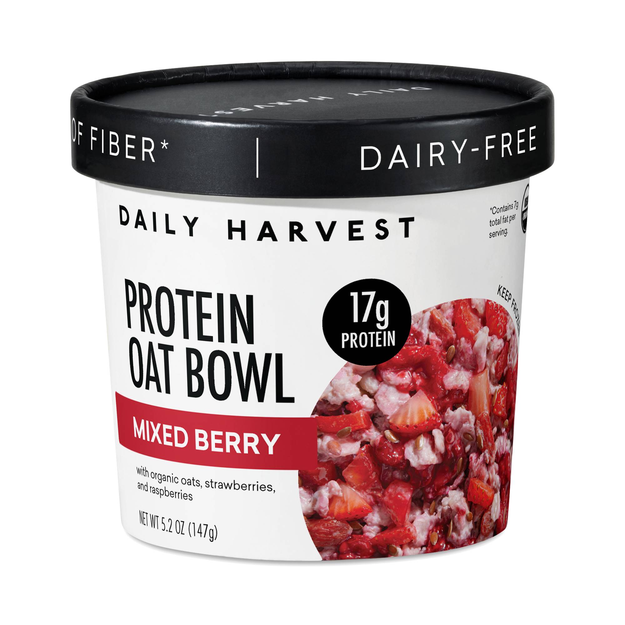Protein Oat Bowl, Mixed Berry