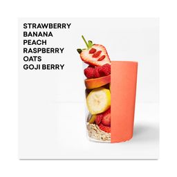 Smoothie, Strawberry & Peach