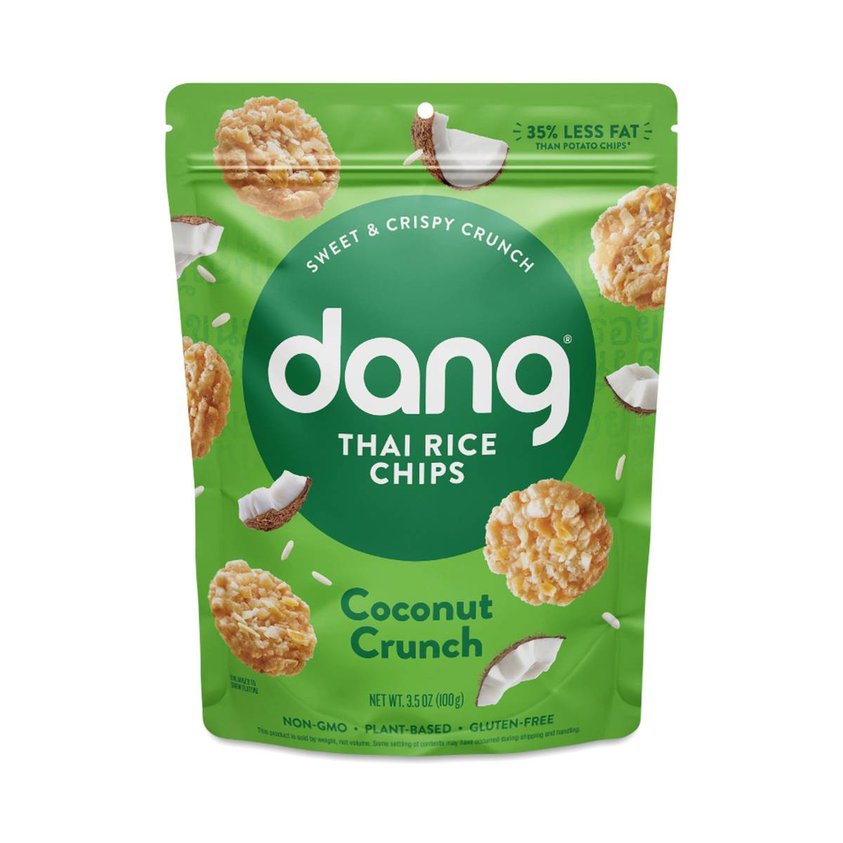 Sticky Rice Chips, Coconut Crunch