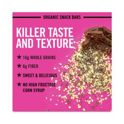 Organic Snack Bars, Cocoa Brownie Blitz