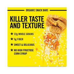 Organic Snack Bars, Oat-Rageous Honey Almond