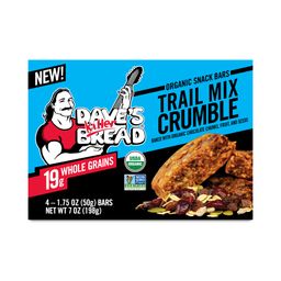 Organic Snack Bars, Trail Mix Crumble
