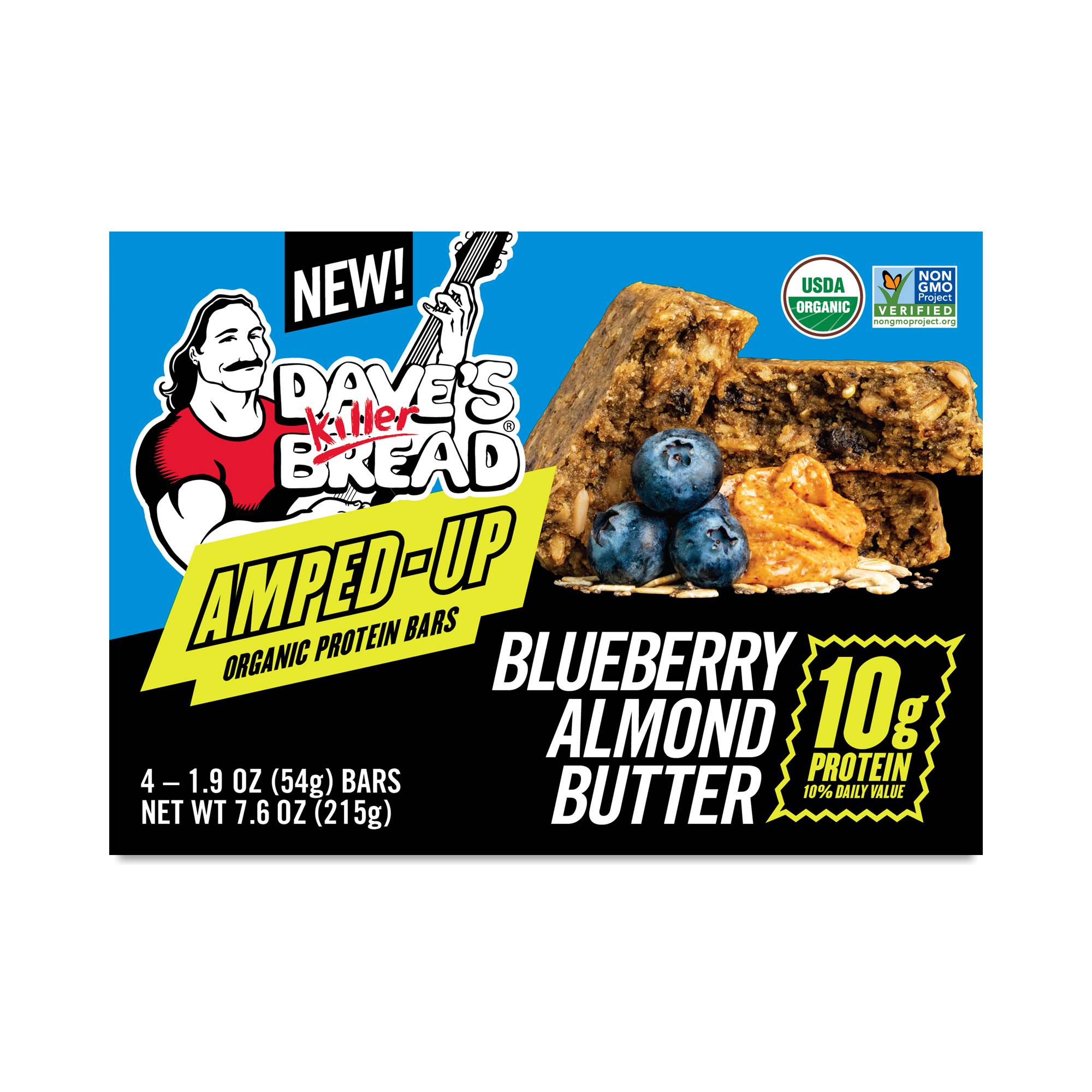 Protein Bars, Blueberry Almond Butter
