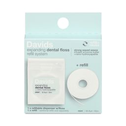 Expanding Dental Floss & Refill with Hydroxyapatite, Mint