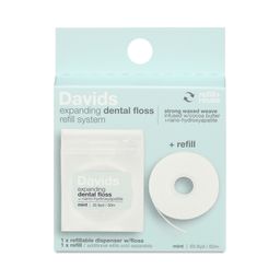 Expanding Dental Floss & Refill with Hydroxyapatite, Mint