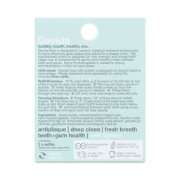 Expanding Dental Floss with Hydroxyapatite Refills, Mint