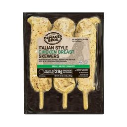 Chicken Breast Skewers, Italian Style