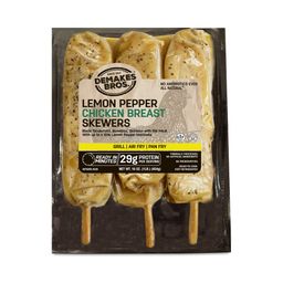 Chicken Breast Skewers, Lemon Pepper