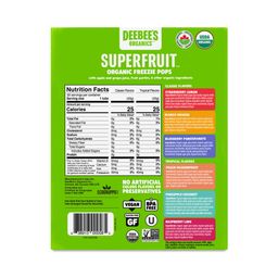 Superfruit Freezie Pops, Variety Pack