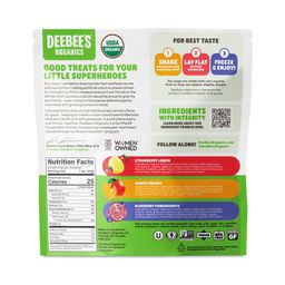 Superfruit Organic Freezie Pops, Classic