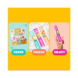 Superfruit Organic Freezie Pops, Tropical