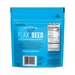 Flackers - Sea Salt Flax Seed Crackers