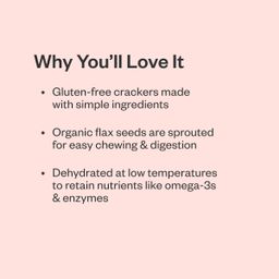 Flackers - Sea Salt Flax Seed Crackers