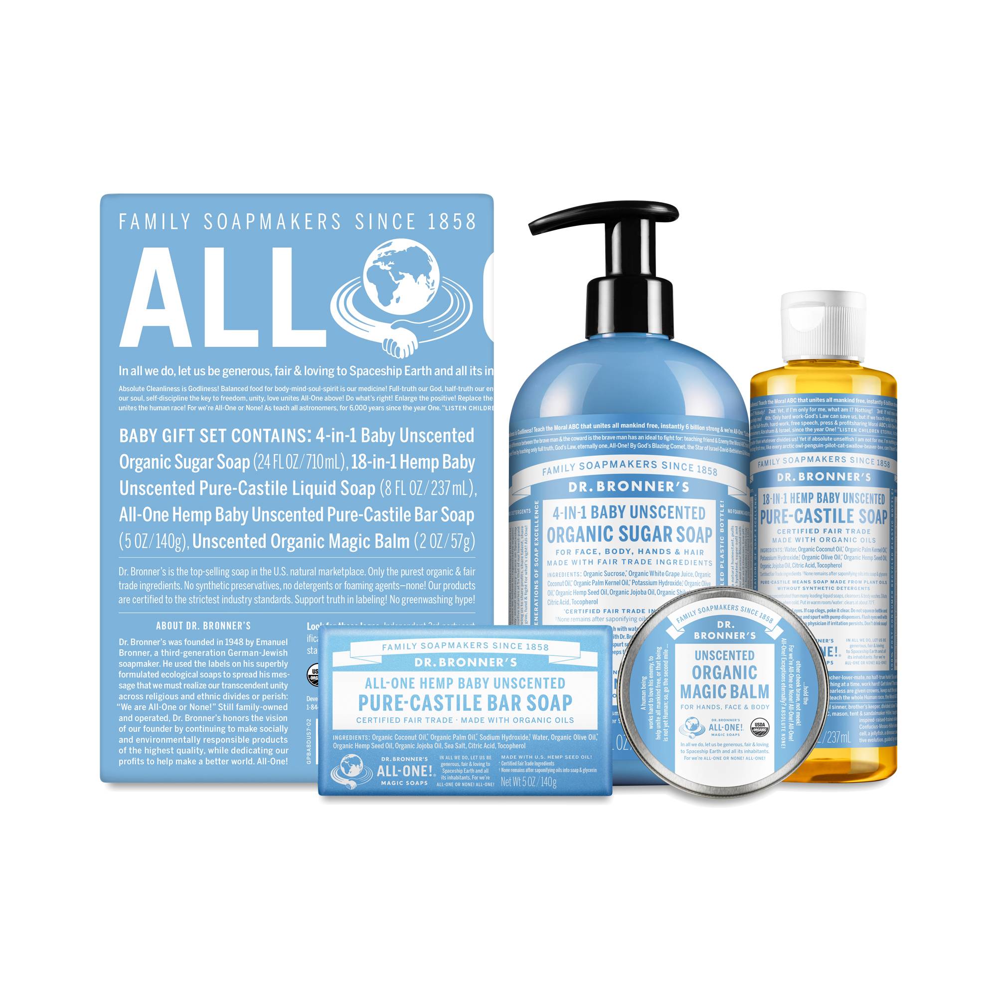 Baby Unscented Gift Set