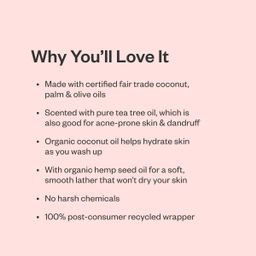 Pure-Castile Magic Bar Soap, Tea Tree