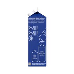 Pure-Castile Magic Soap Refill Carton, Peppermint
