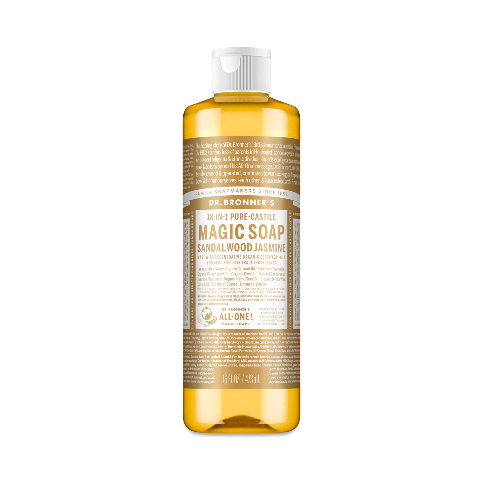 Pure-Castile Magic Soap, Sandalwood Jasmine