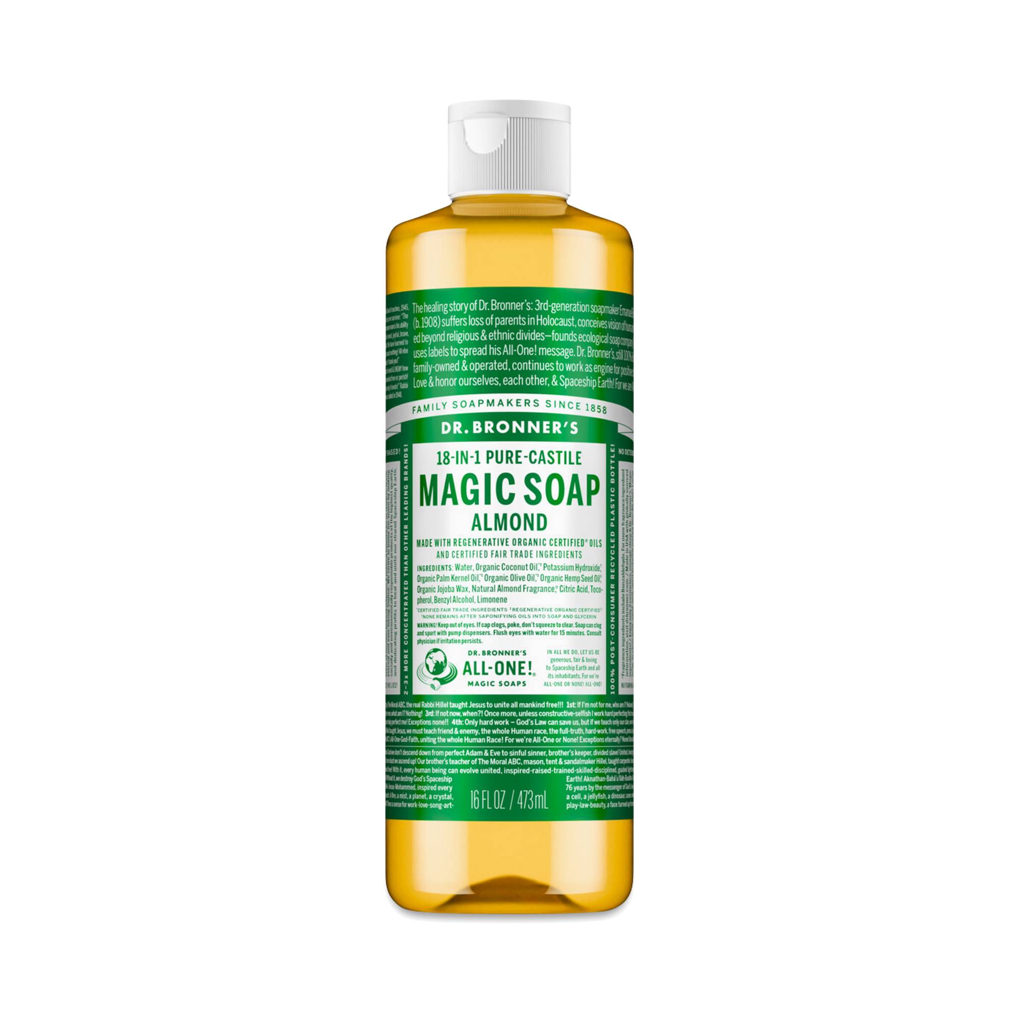Pure Castile Soap, Almond