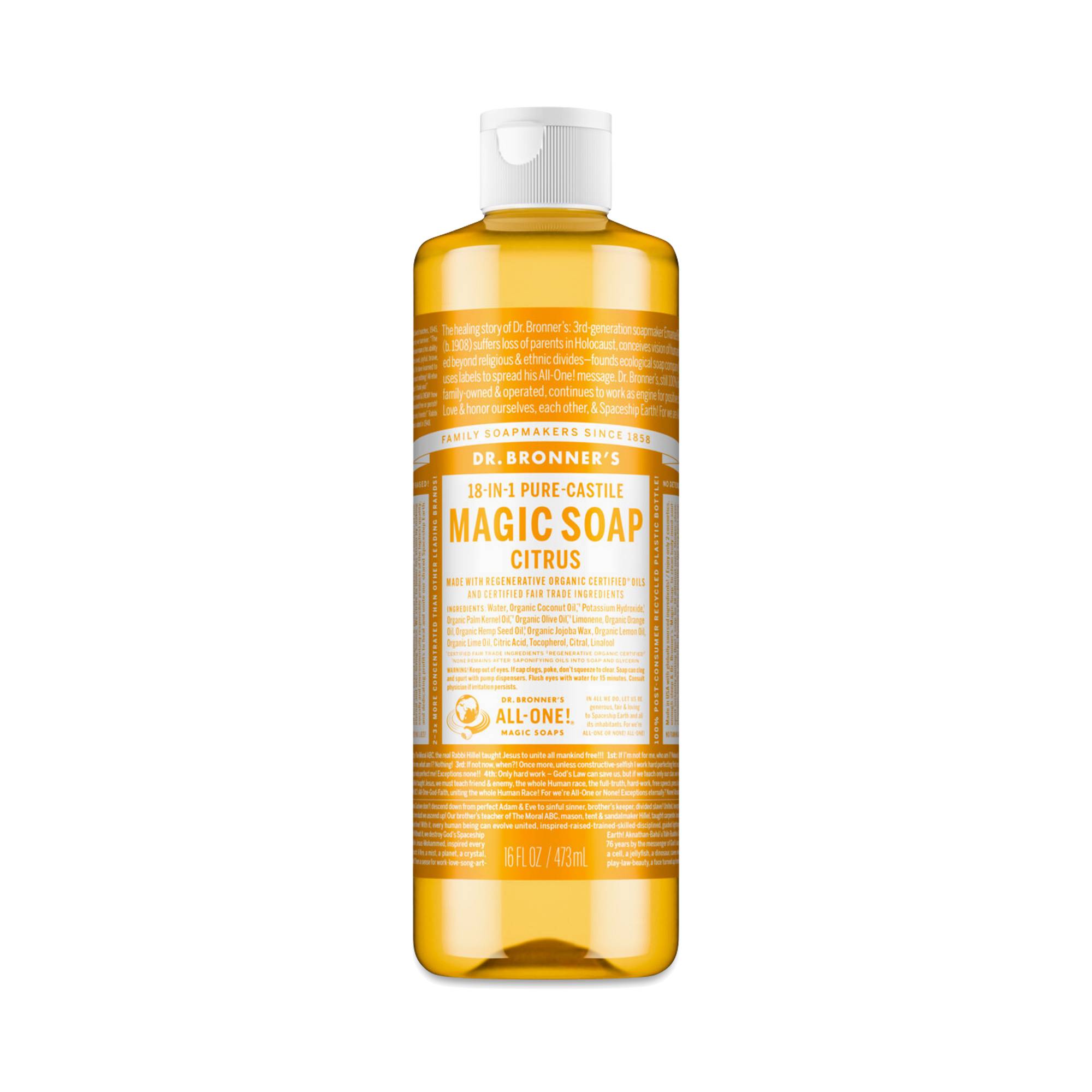 Pure Castile Soap, Citrus