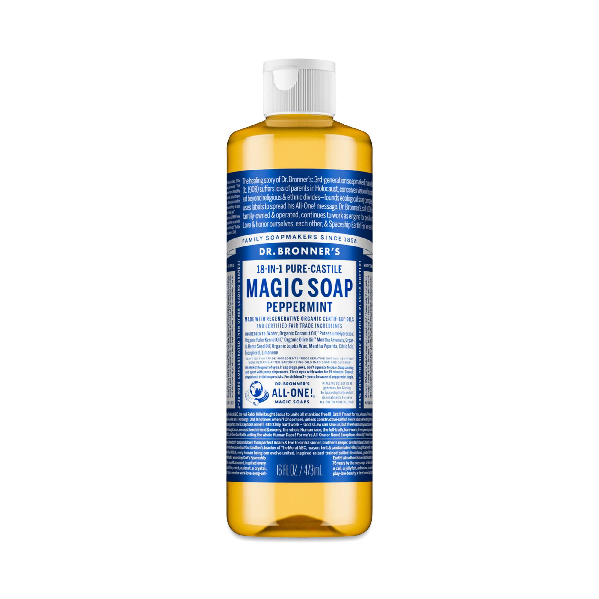 Pure Castile Soap, Peppermint