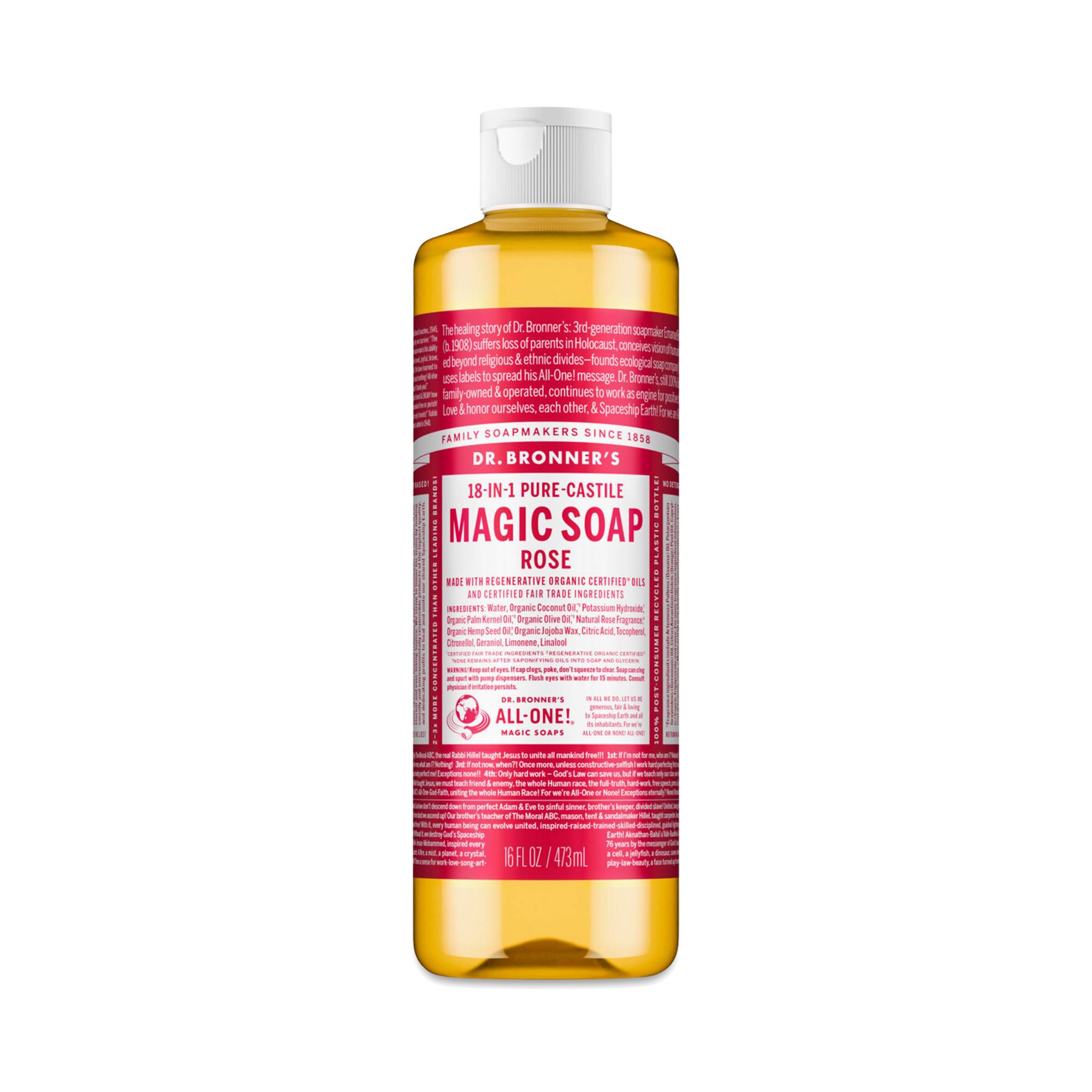 Pure Castile Soap, Rose