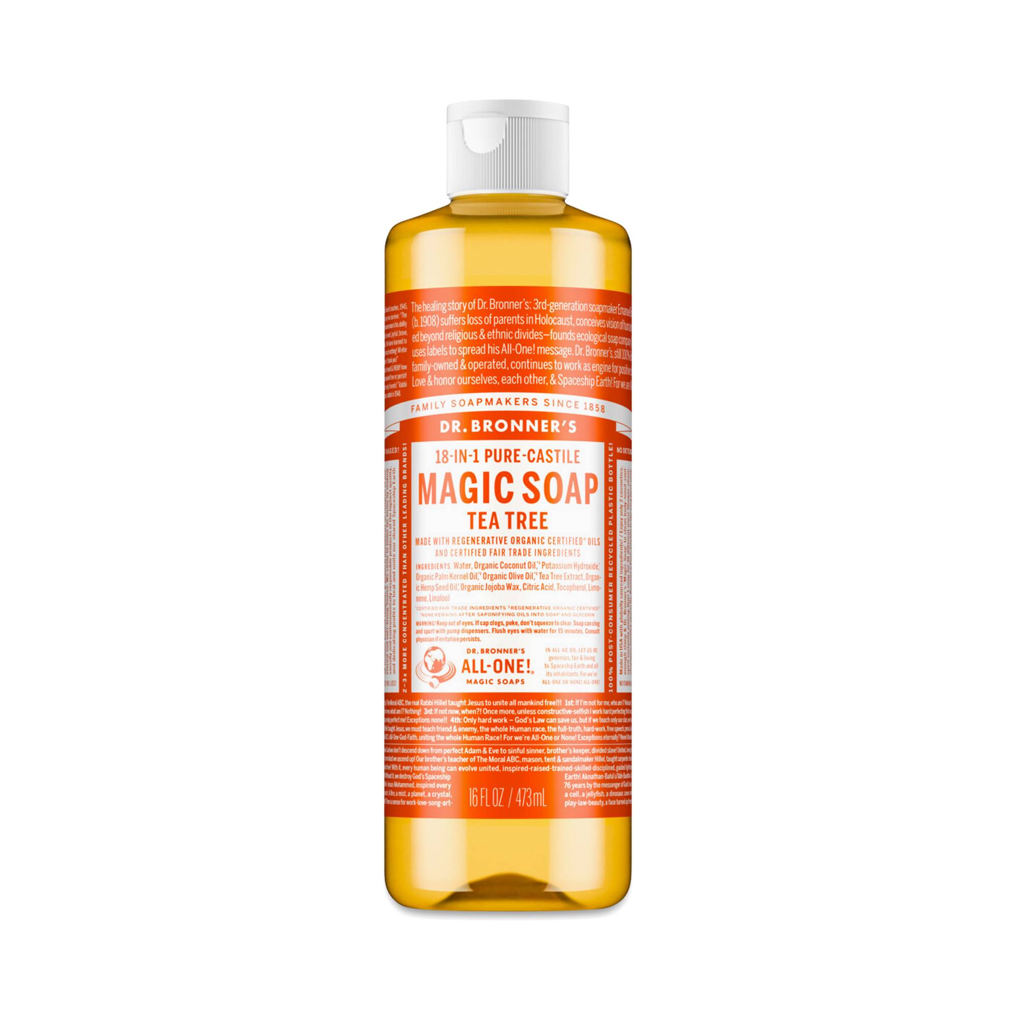 Pure Castile Soap, Tea Tree
