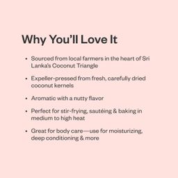 Regenerative Organic Virgin Coconut Oil