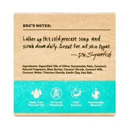 Men's Natural Soap, Coconut Castaway