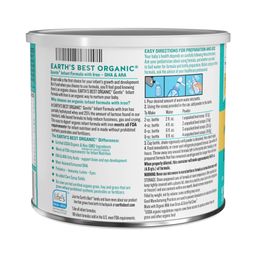 Organic Gentle® Infant Formula with Iron