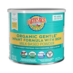 Organic Gentle® Infant Formula with Iron
