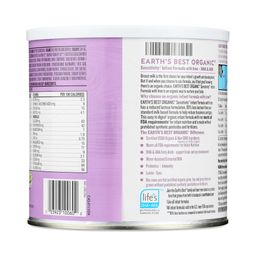 Organic Sensitivity® Infant Formula with Iron
