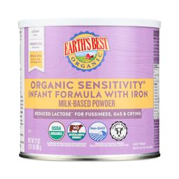 Organic Sensitivity® Infant Formula with Iron