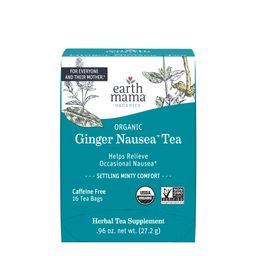 Earth Mama Organic Ginger Nausea Tea, 16ct