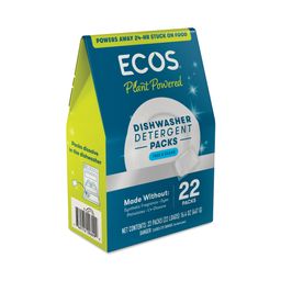 Dishwasher Detergent Packs, Free & Clear